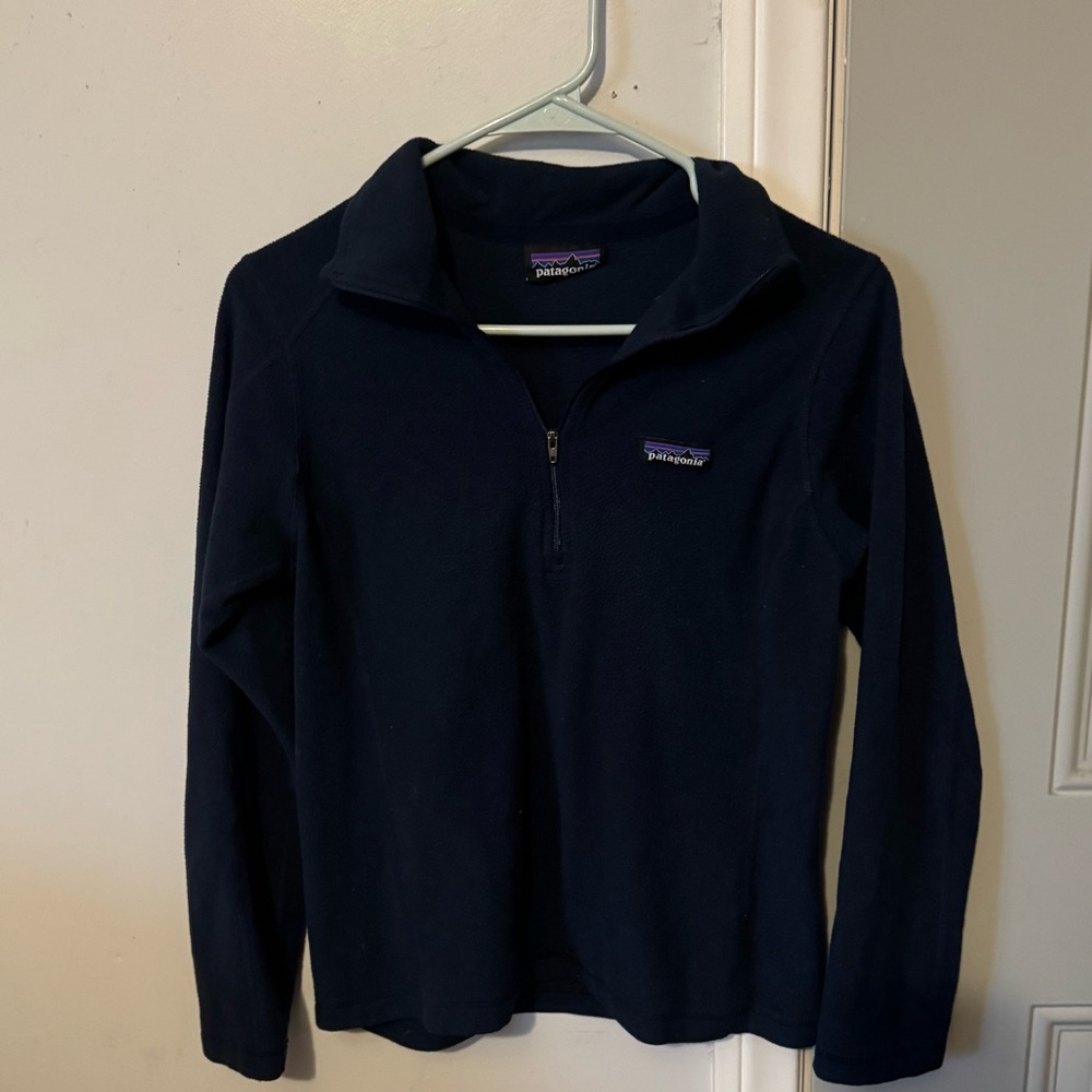 Patagonia Dark Blue Fleece Pullover
